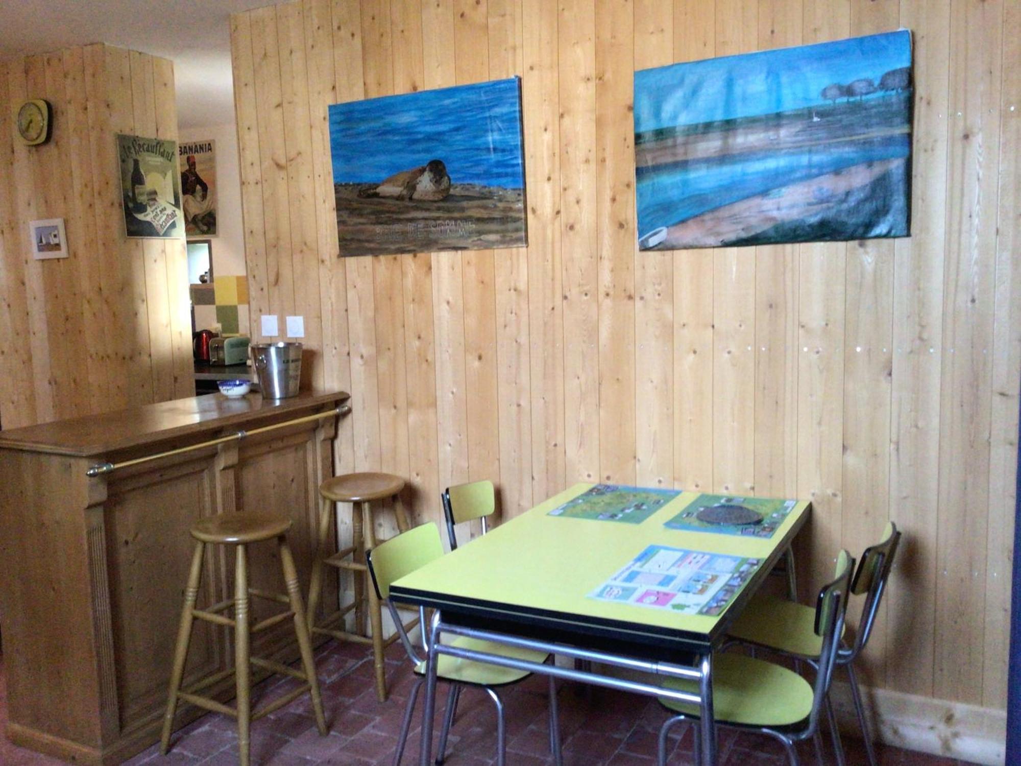 La Cabine Le Courlis Le Treport Bagian luar foto